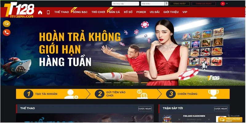 Sơ Lược Sảnh Thể Thao TT128 Xanh Chính Số 1 Việt Nam Top những khuyến mãi dành riêng cho sảnh thể thao TT128